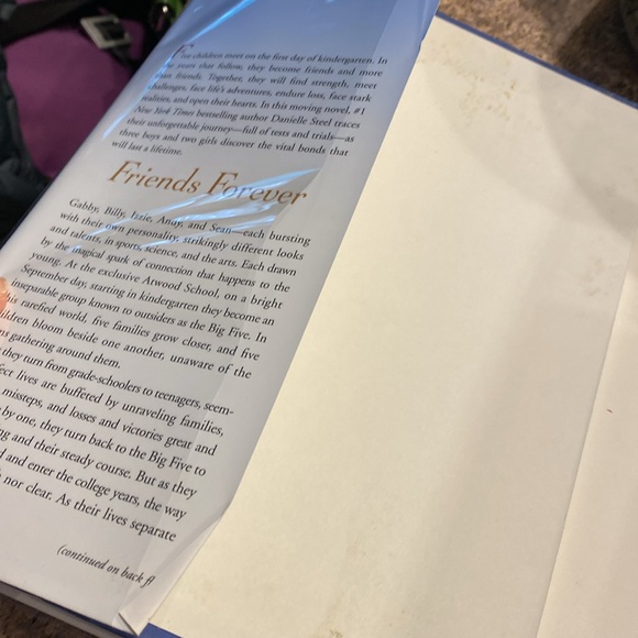 2 Danielle Steel Hardcover Books Forever Friends & Amazing Grace - Picture 15 of 17